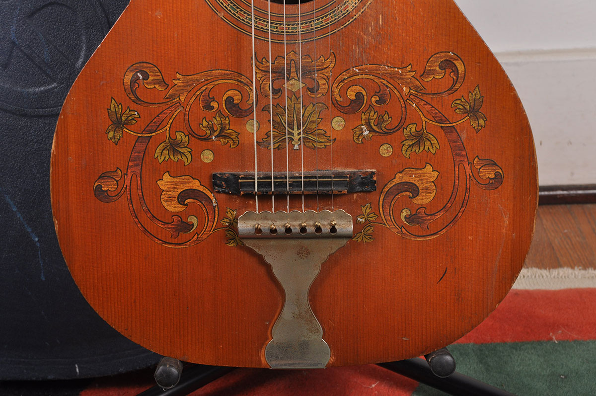Vintage Stella Parlor Guitar and Vintage Case