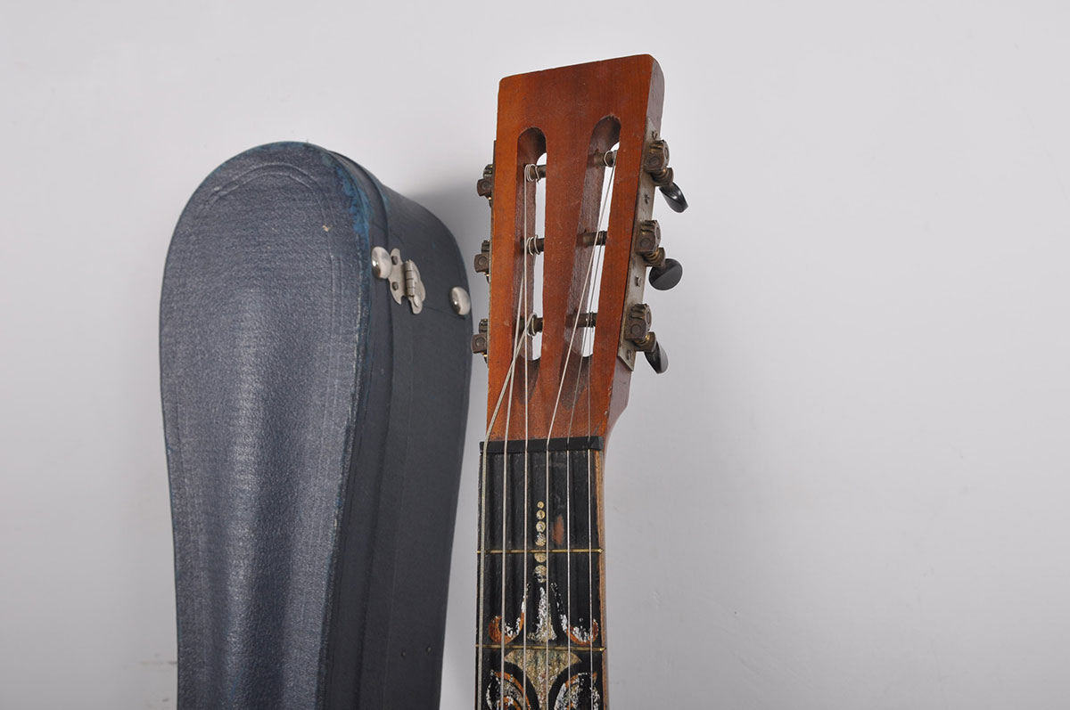 Vintage Stella Parlor Guitar and Vintage Case