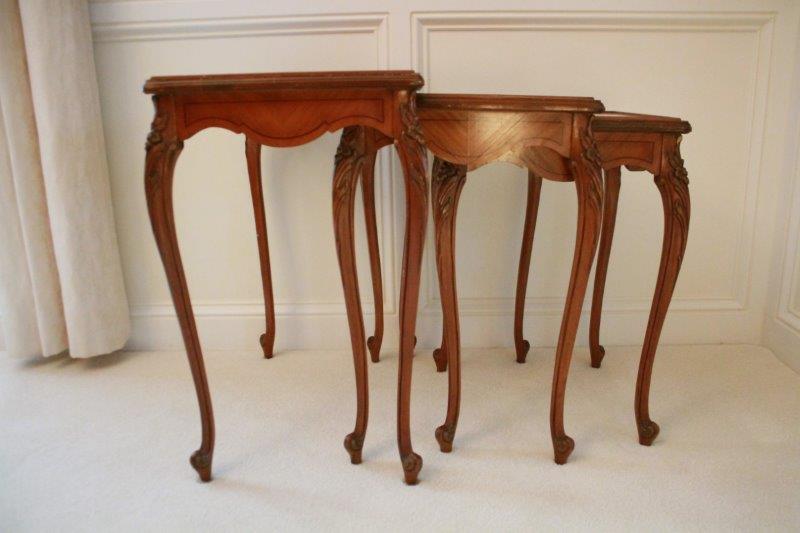 Trio of Nesting Side Tables