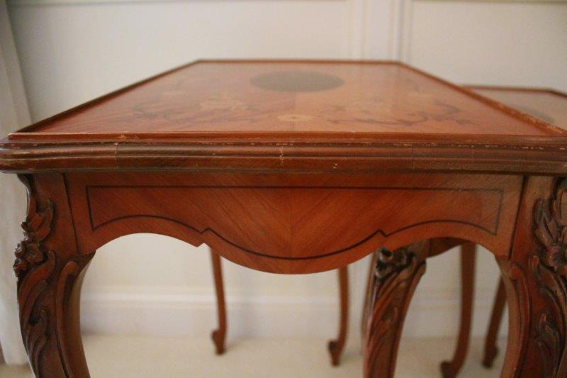 Trio of Nesting Side Tables