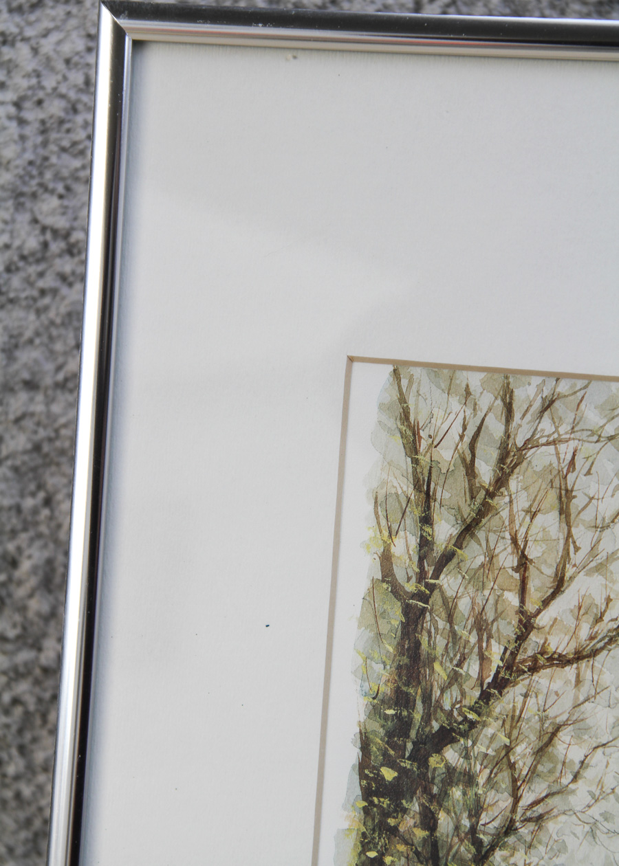 Parisian Street Scene Print