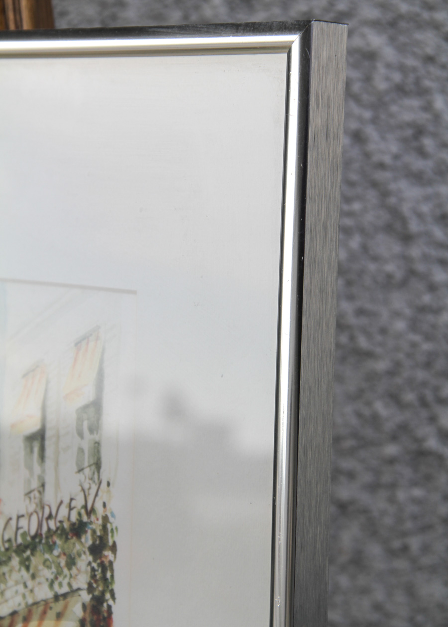 Parisian Street Scene Print