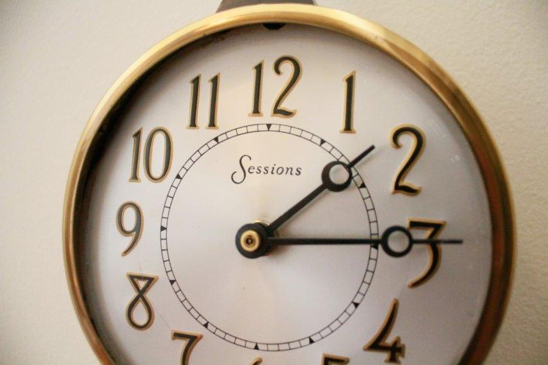 Vintage Sessions Eight Day Banjo Style Pendulum Clock