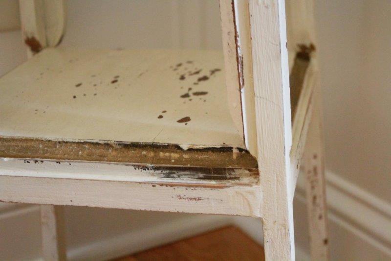 Plant Stand with Faux Plant