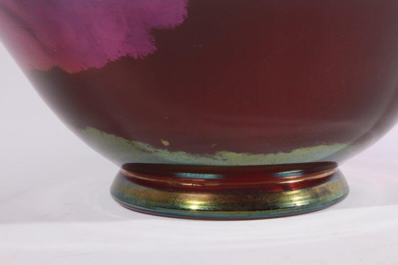 Hand Blown Glass Mixing Bowl