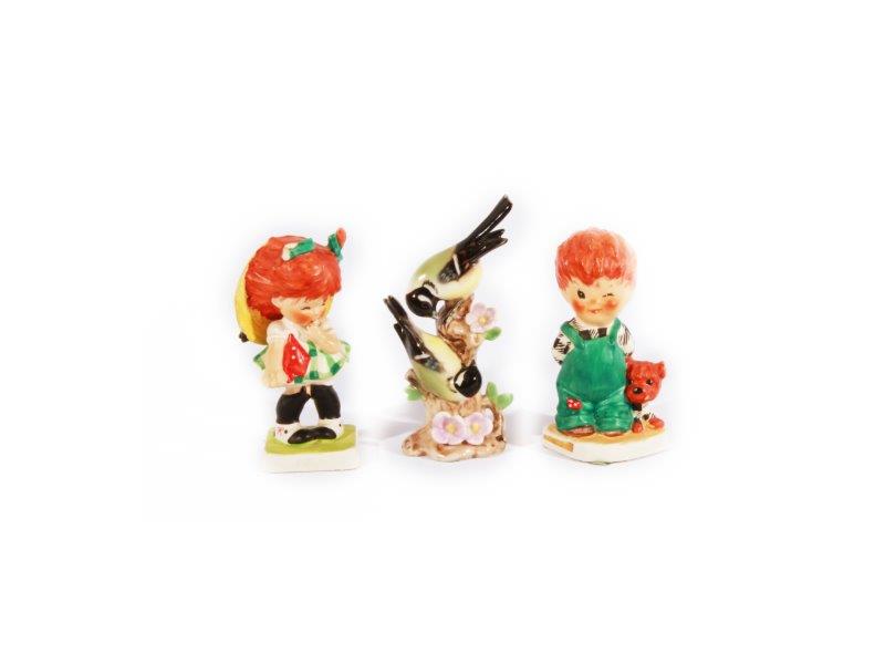 Trio of Vintage Goebel Figurines