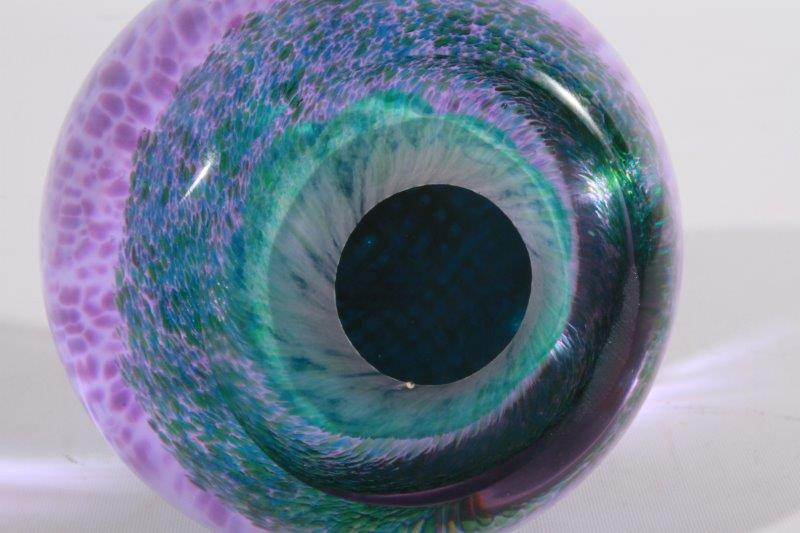 Signed Caithness Art Glass Paperweight