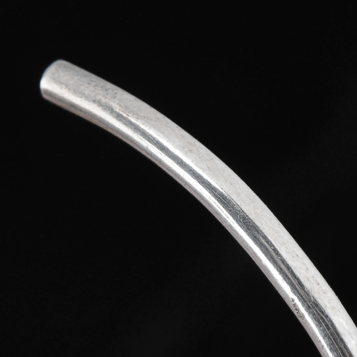 Zuni Sunface Sterling Silver Inlaid Split Cuff Bracelet