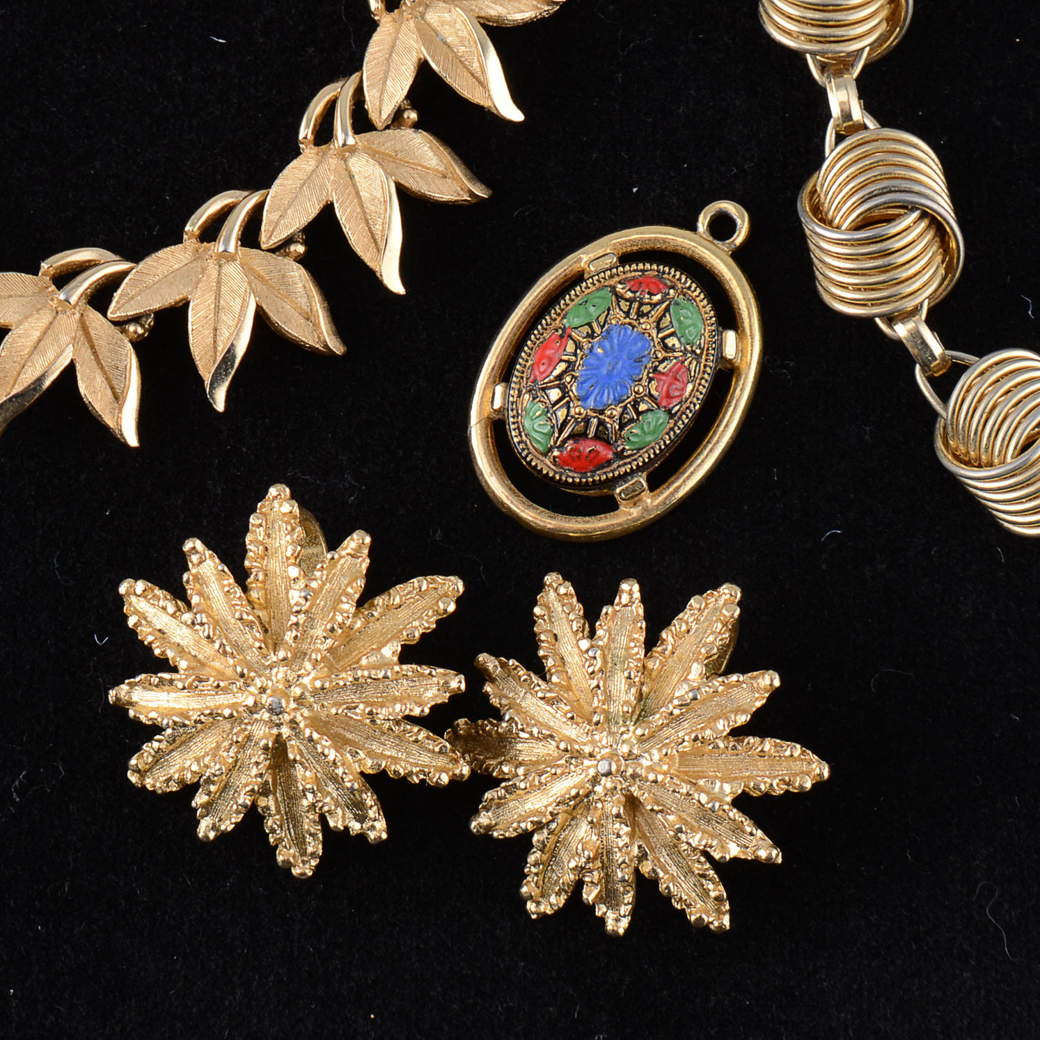 Group of Vintage Costume Jewelry Including Trifari