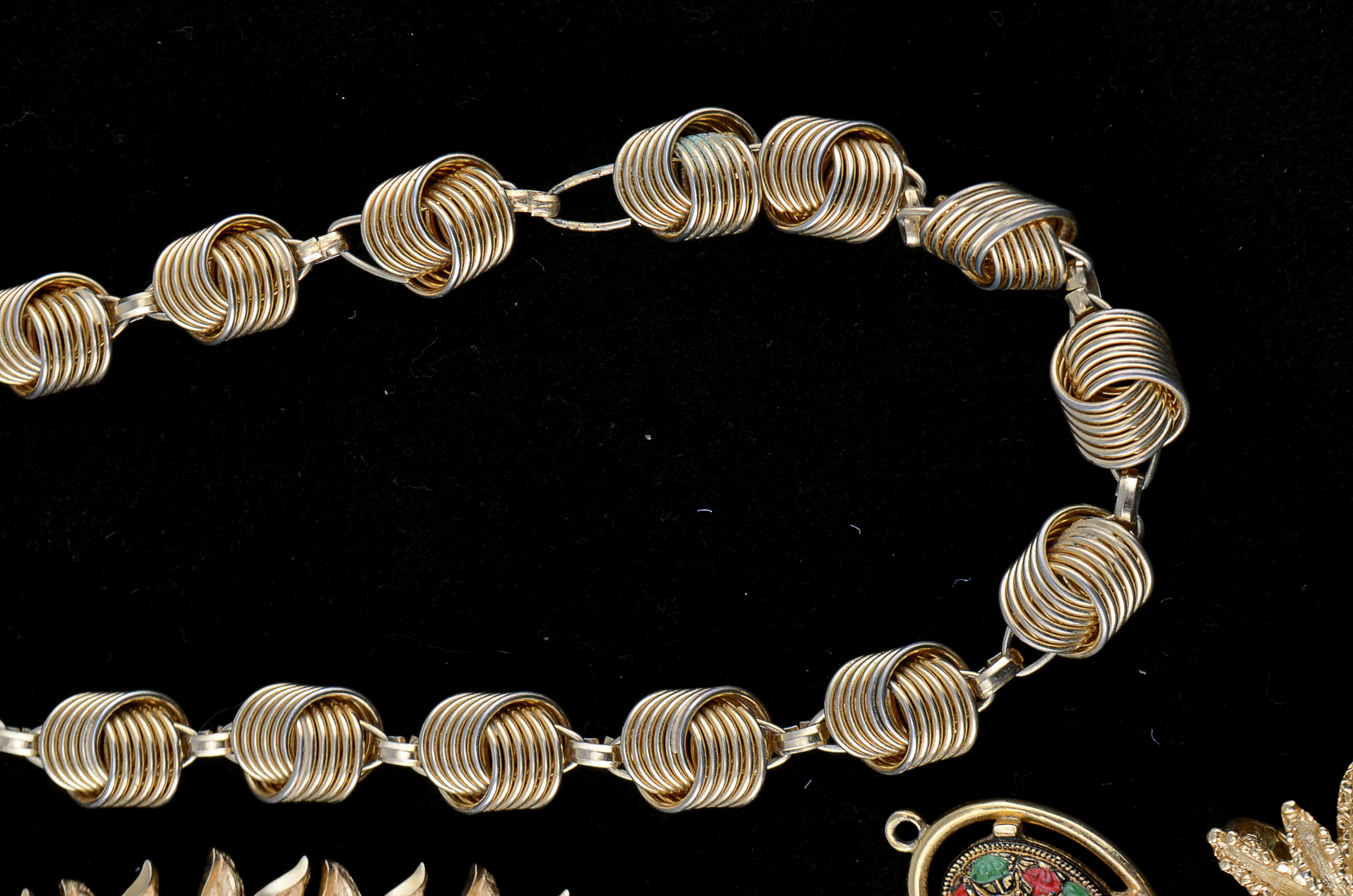 Group of Vintage Costume Jewelry Including Trifari