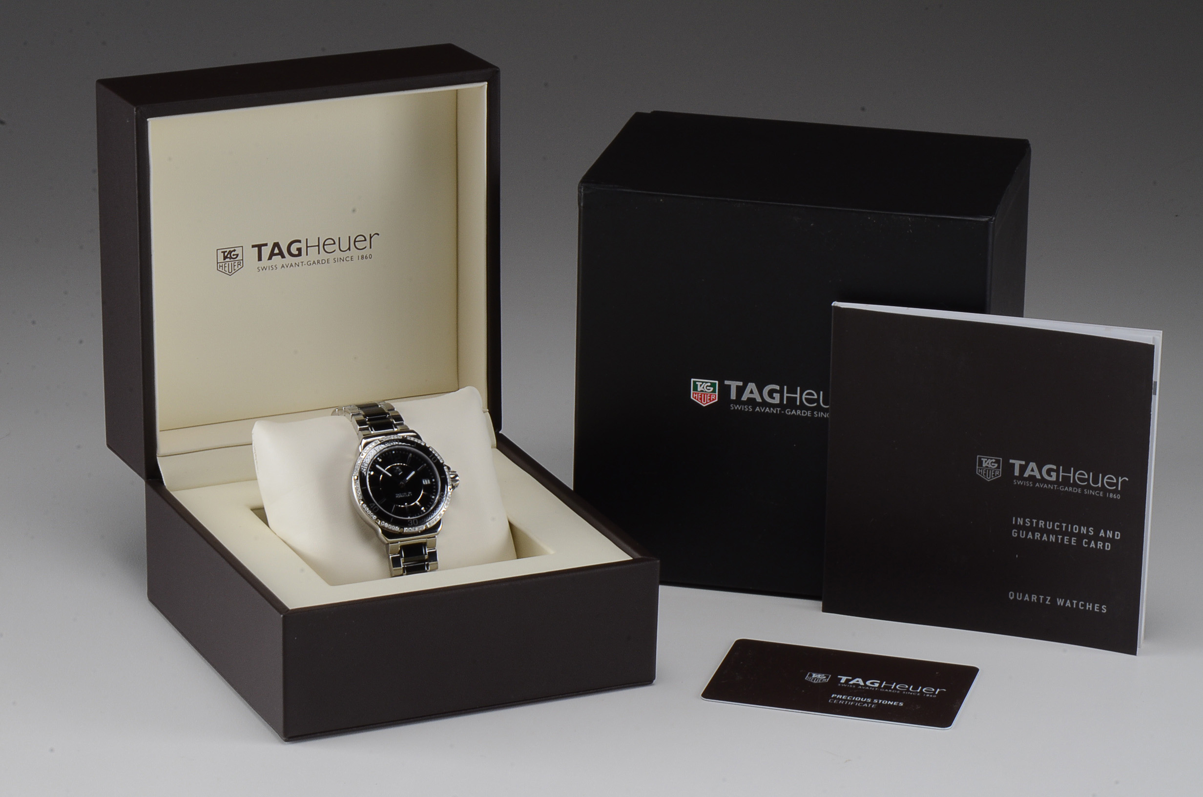 Women's NEW Tag Heuer Formula 1 One Quartz Ceramic Diamonds Watch