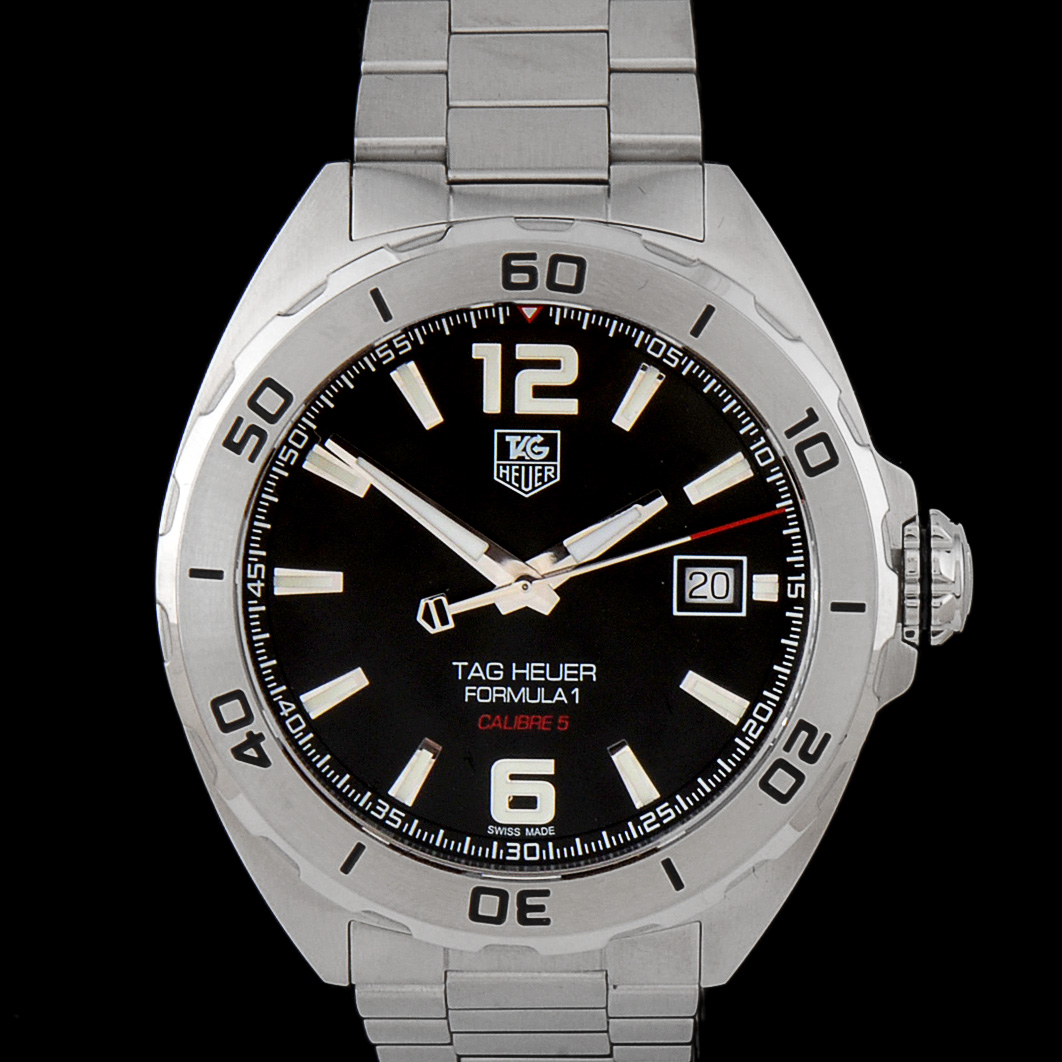 Men's NEW Tag Heuer Formula 1 Caliber 5 41mm Automatic Steel Watch