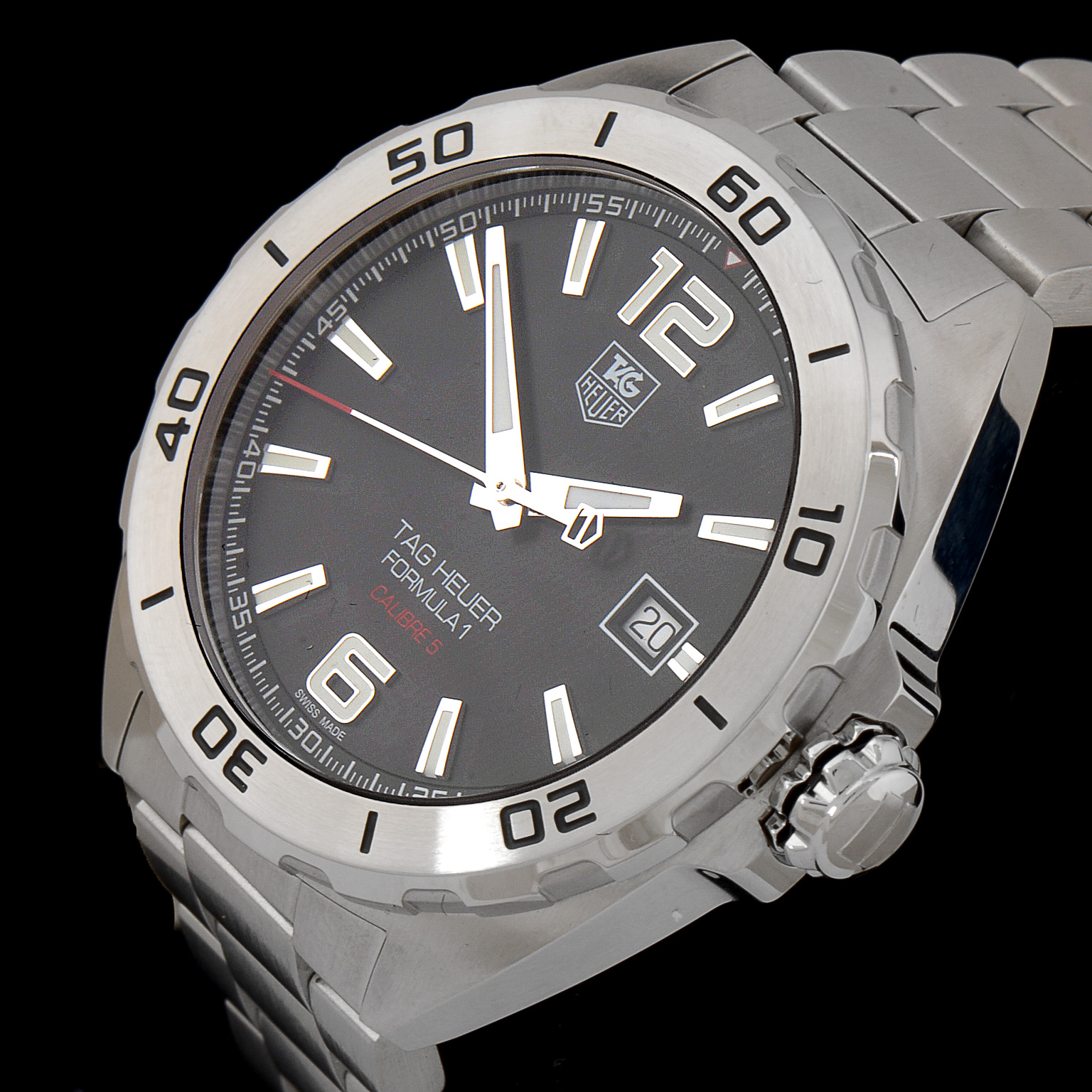 Men's NEW Tag Heuer Formula 1 Caliber 5 41mm Automatic Steel Watch