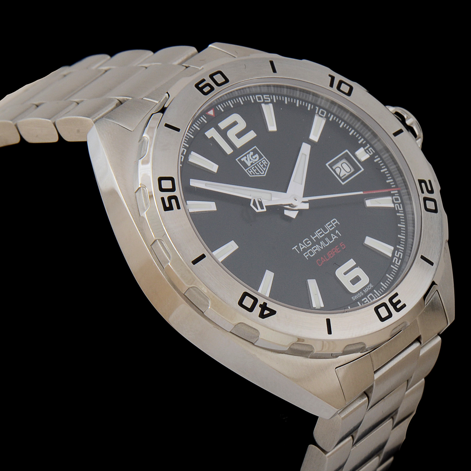 Men's NEW Tag Heuer Formula 1 Caliber 5 41mm Automatic Steel Watch