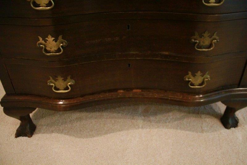 Antique Wood Secretary