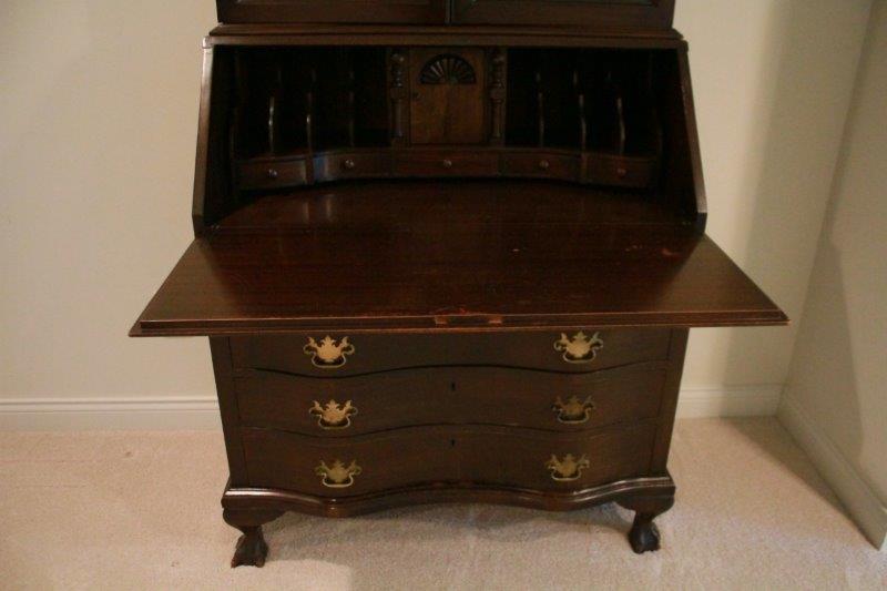 Antique Wood Secretary