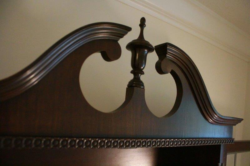 Antique Wood Secretary