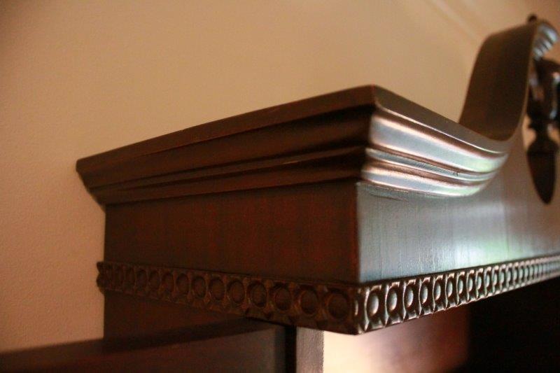 Antique Wood Secretary