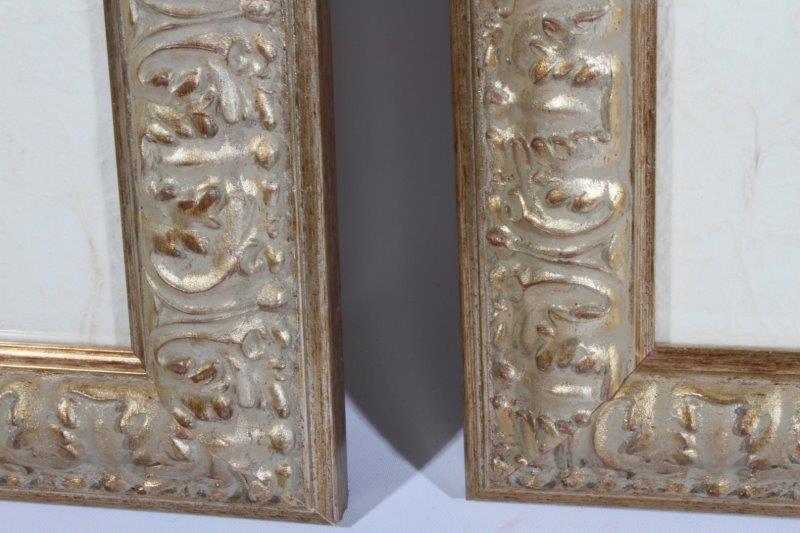 Pair of Floral Offset Lithographs