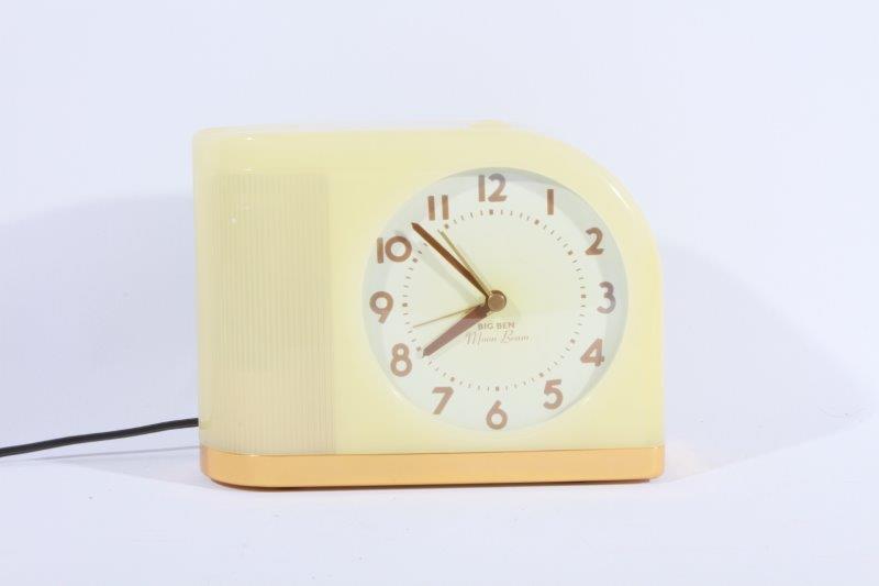 Mid Century Style Big Ben Moon Beam Clock