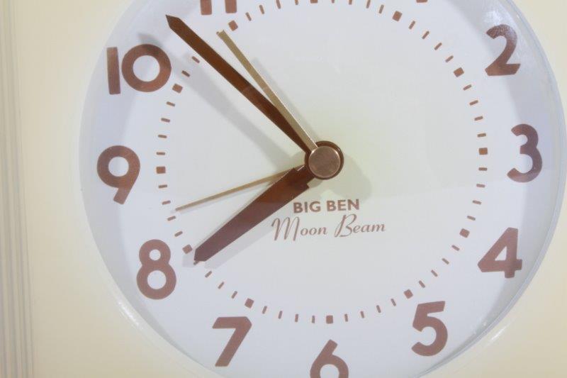 Mid Century Style Big Ben Moon Beam Clock