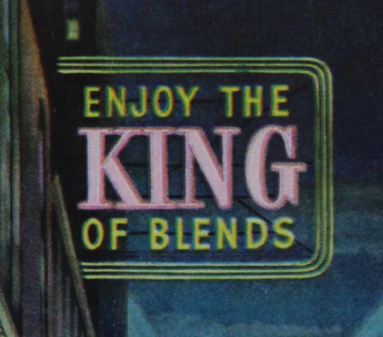 1945 Brown-Forman King Whisky Advertisement