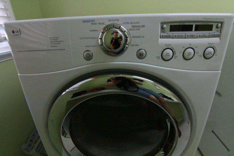 LG Front Loading Dryer and Pedestal