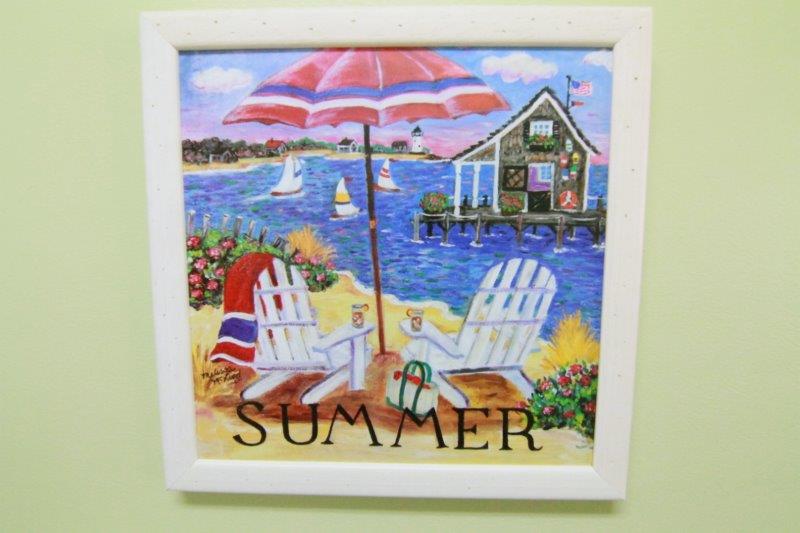 Quad of Signed Seasonal Offset Lithographs