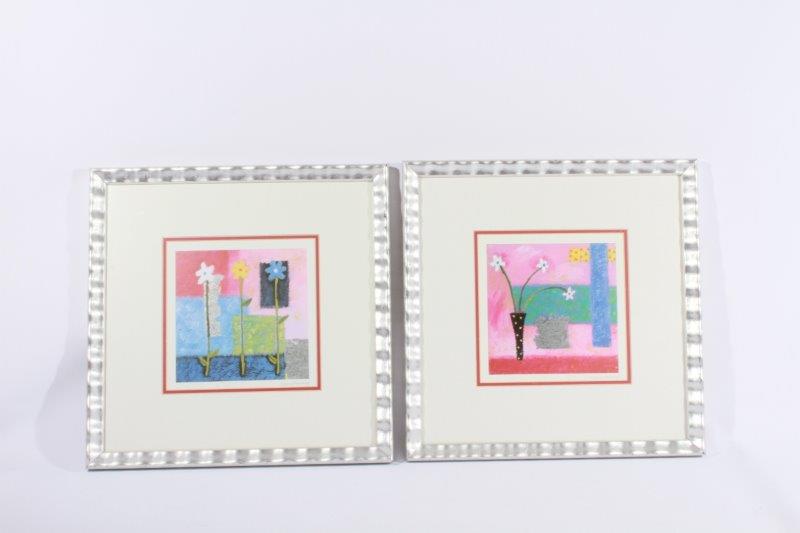 Pair of Signed Offset Lithographs