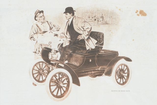 1904 Oldsmobile Advertisement Framed