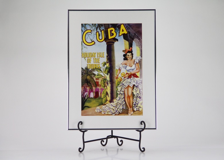 Cuba Advertisement Lithograph