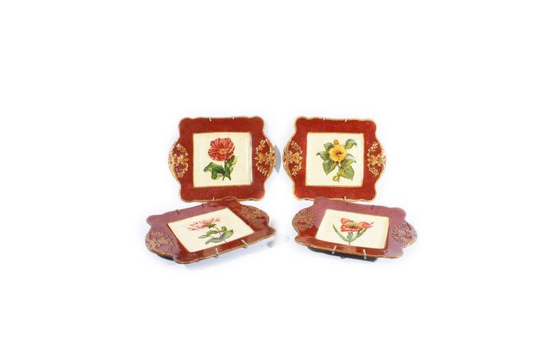 Quad of Decorative Plates