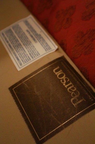 Pearson Red Upholstered Sofa