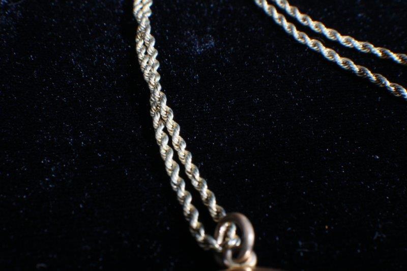 Vintage Gold Tone Monogramed Locket