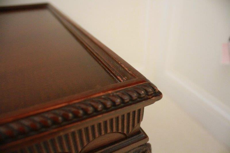 Ornate Wood Coffee Table