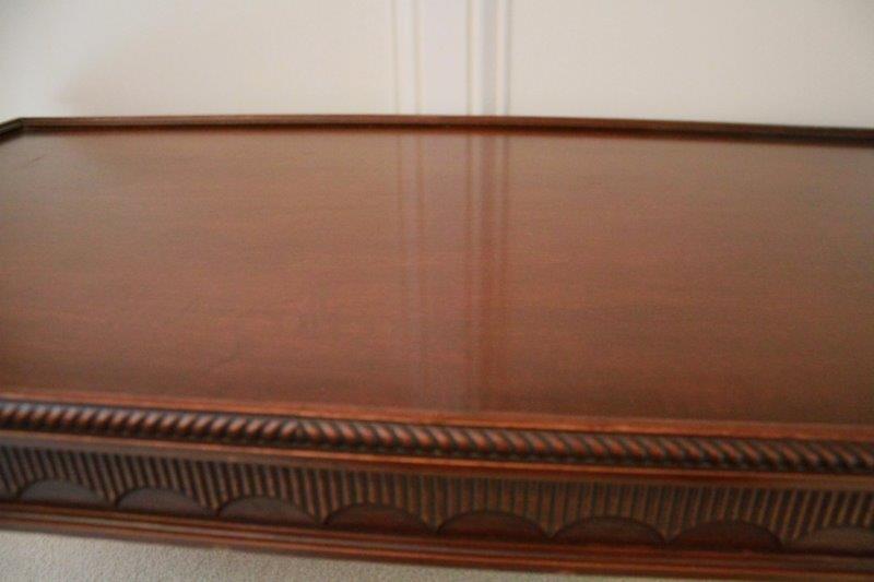 Ornate Wood Coffee Table