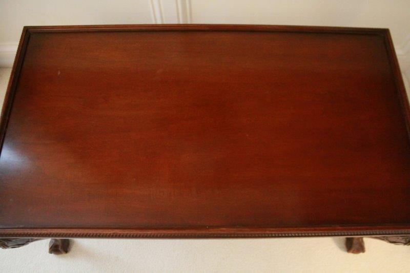 Ornate Wood Coffee Table