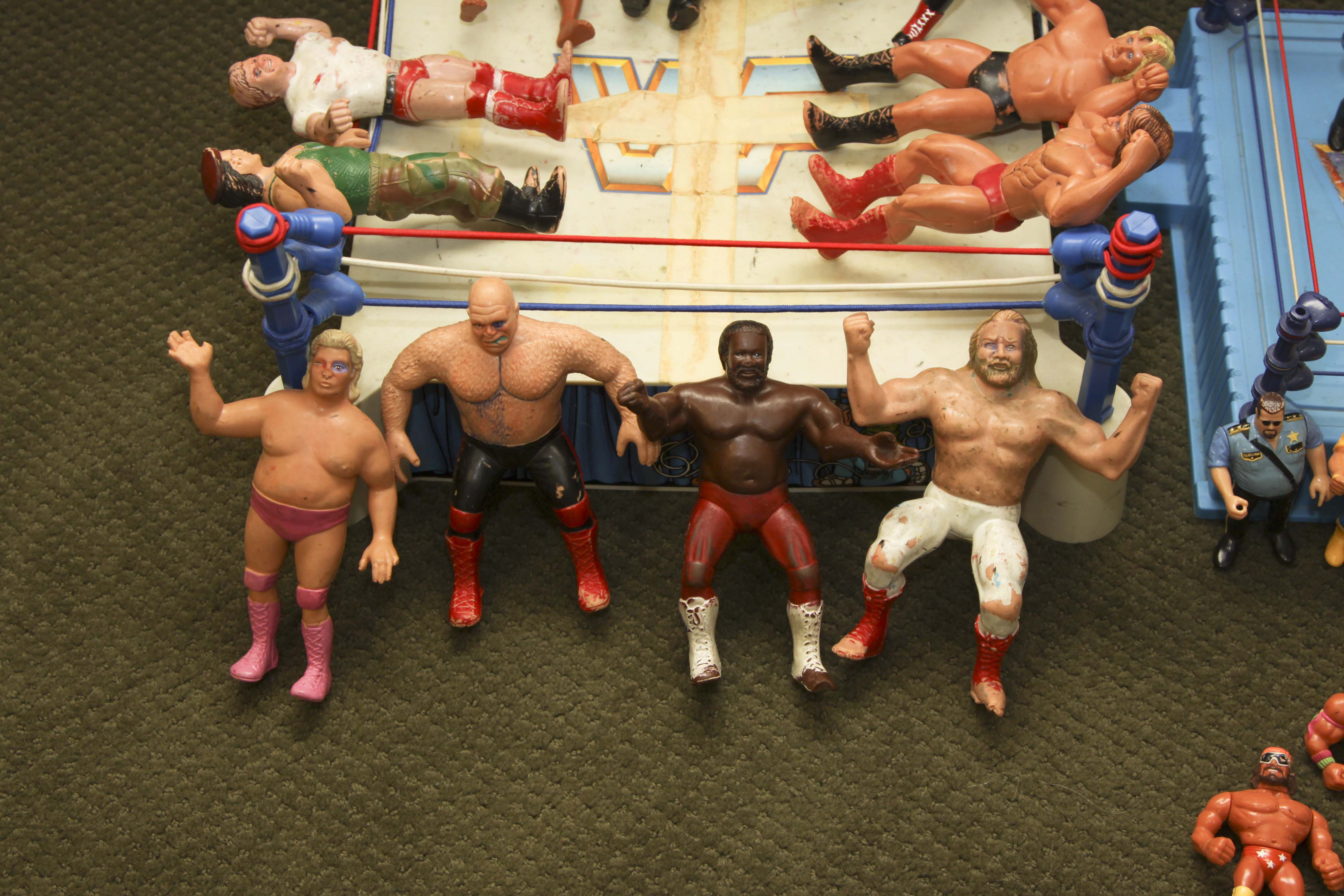 Vintage Wrestlemania Action Figure Sets Circa 1980s