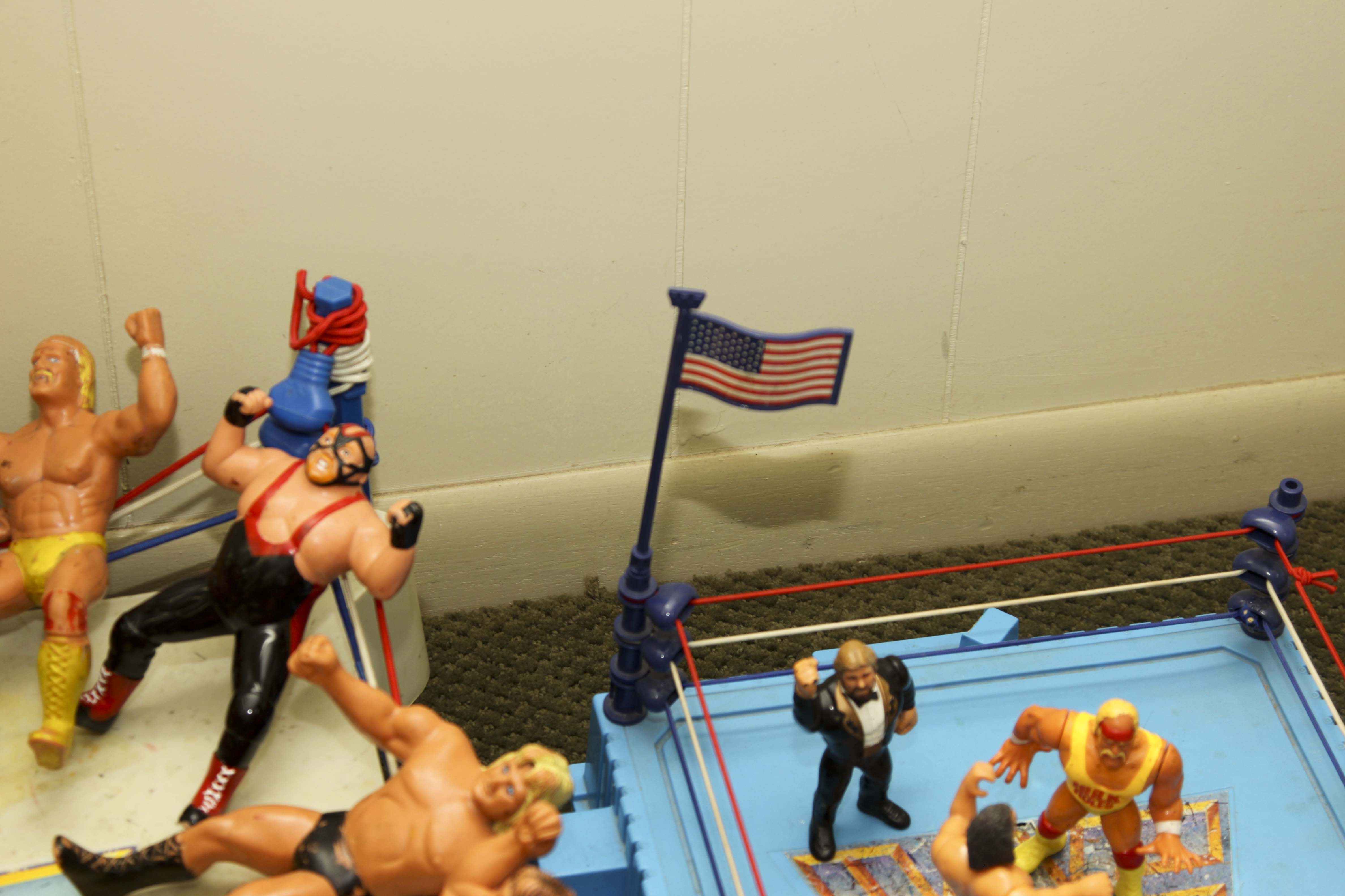 Vintage Wrestlemania Action Figure Sets Circa 1980s