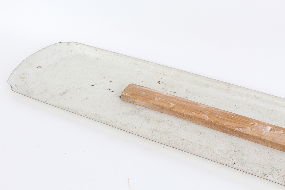 Vintage Weller's Cabin Still Kentucky Bourbon Advertising Metal Thermometer