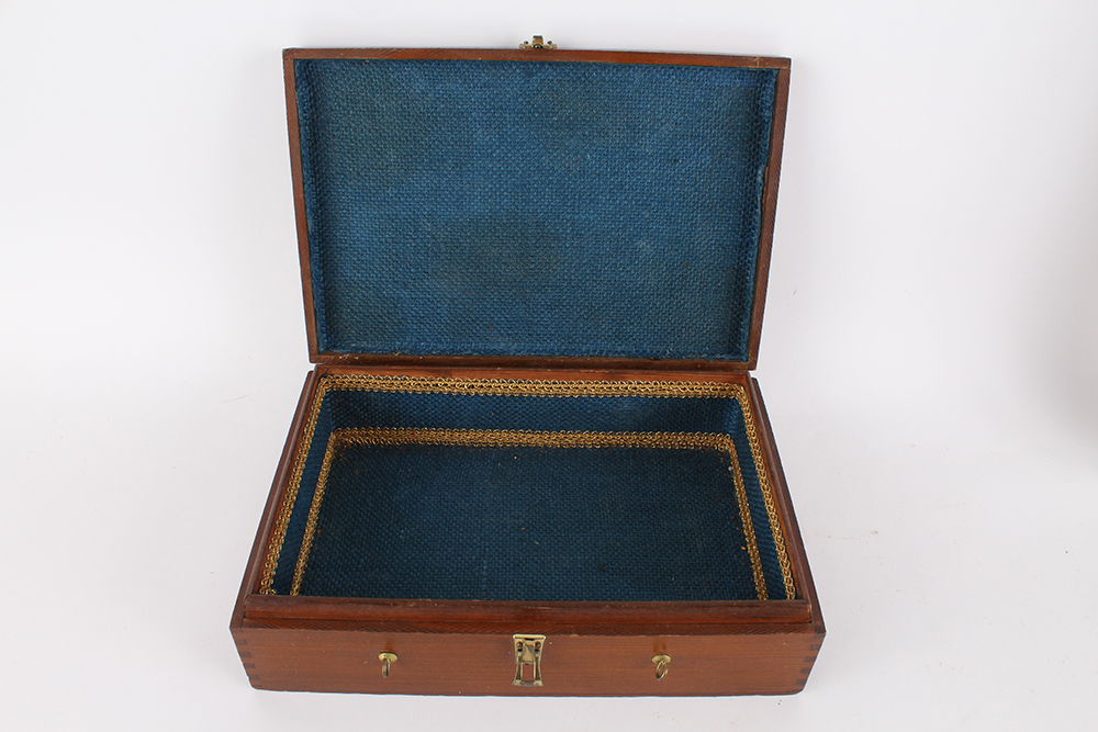 Pair of Vintage Wooden Boxes