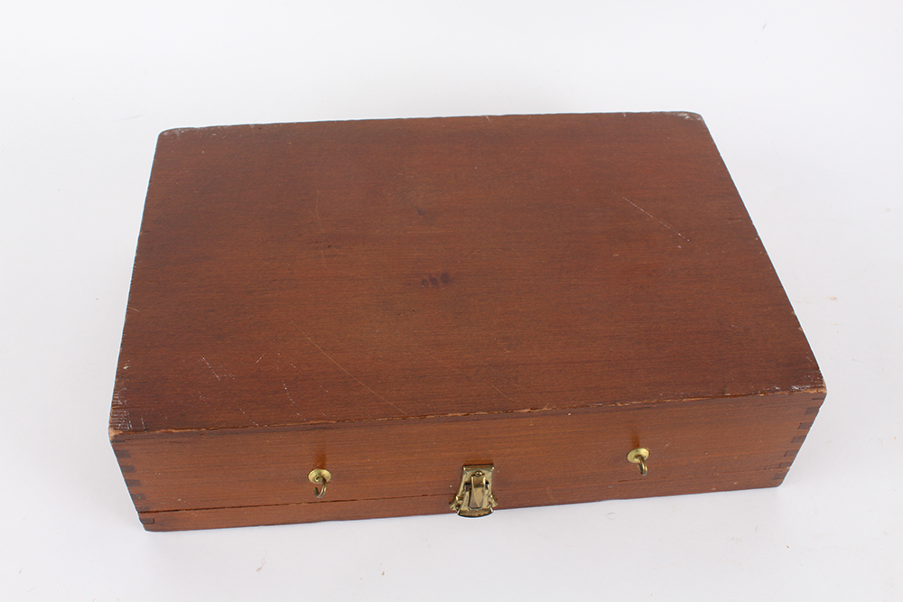 Pair of Vintage Wooden Boxes