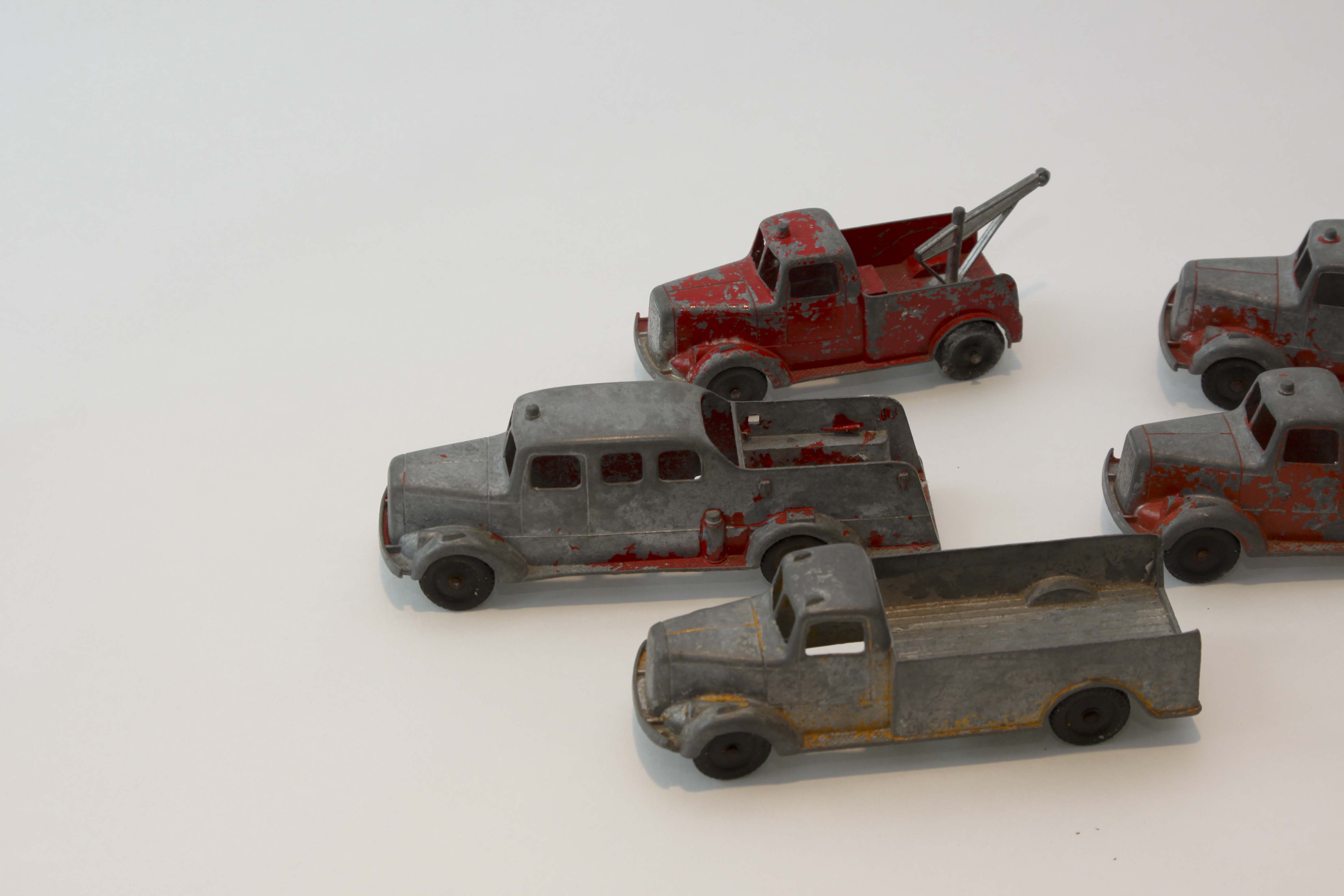 Vintage 'Tootsie Toys' Metal Toy Trucks Circa 1950's