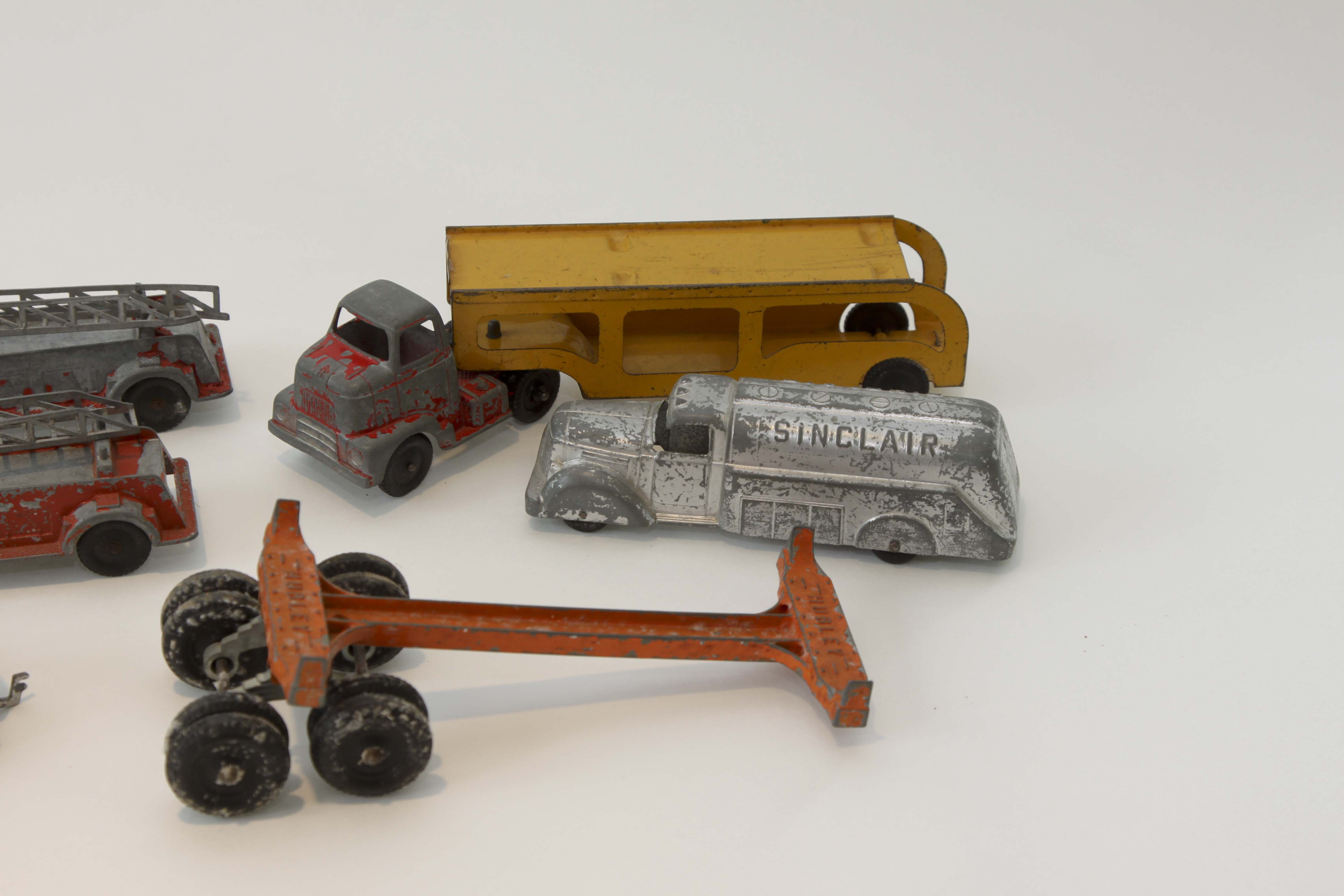Vintage 'Tootsie Toys' Metal Toy Trucks Circa 1950's