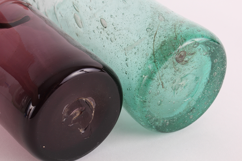 Quartet of Blown Glass Vases