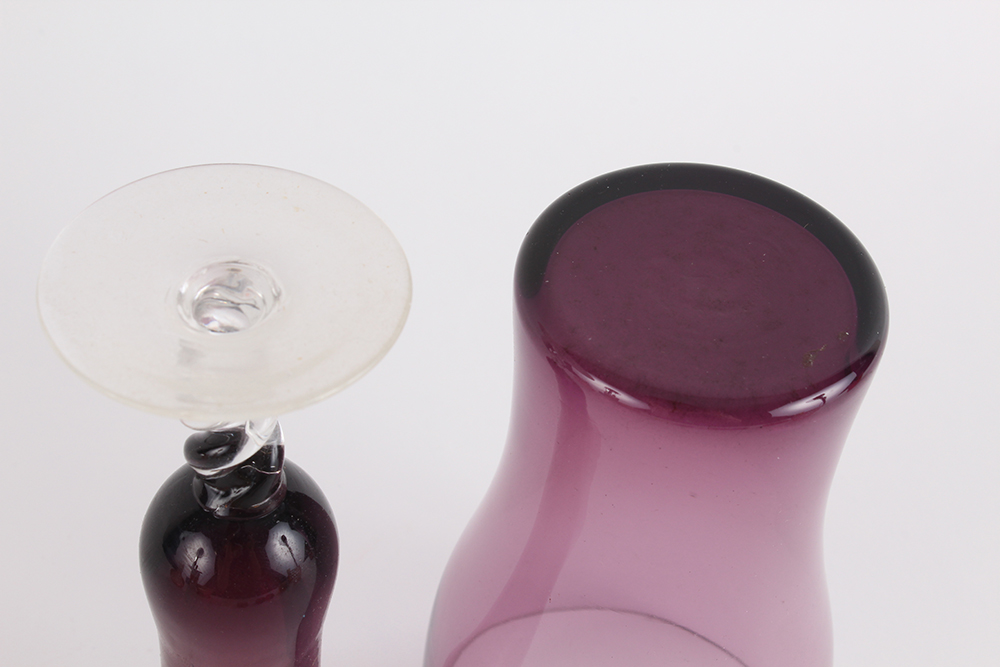 Selection of Warm Colored Glass Decor