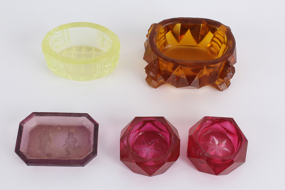 Selection of Warm Colored Glass Decor