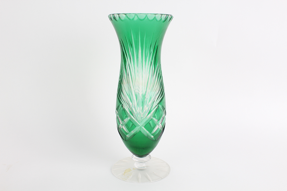 Green Glass Decor