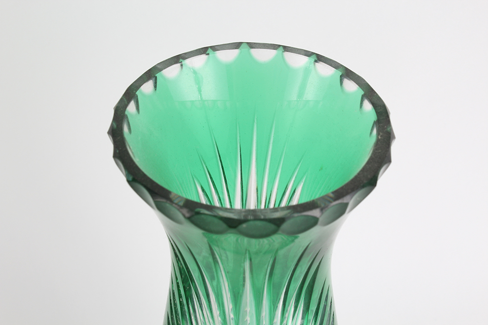 Green Glass Decor