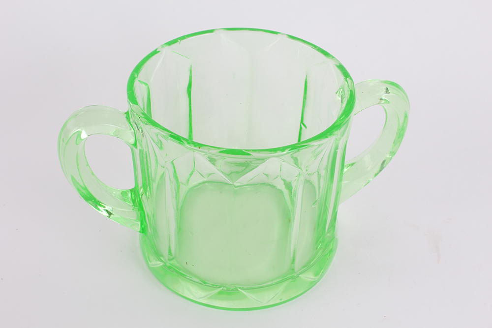 Green Glass Decor